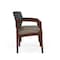 Lesro Lenox 2 Seat Tandem Seating W/ Arm, 44 in W 26 in L 31.5 in H LW2103 - alternate 2